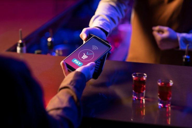 Tampilan meja live-dealer a200m di perangkat mobile